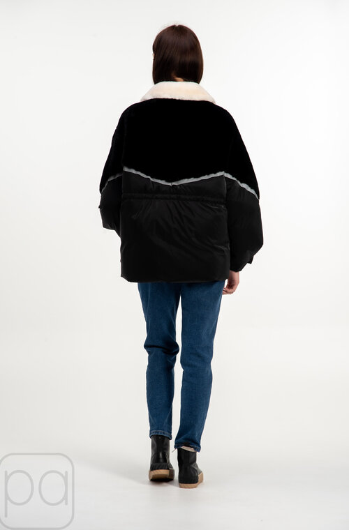 Зимова стильна куртка THOMAS BIEBER колір чорний купити Миколаїв 4