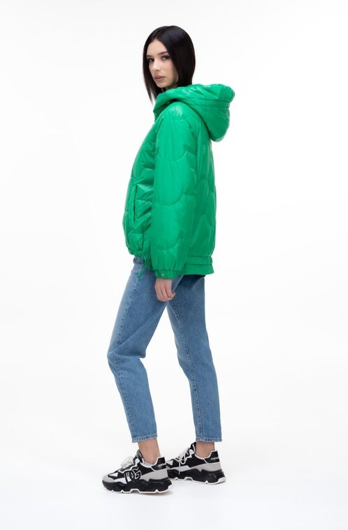 Яскрава коротка куртка весна RUFUETE колір зелений купити Луцьк 2