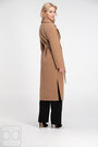 Класичне пальто довге MART колір кемел купити Чернівці 5