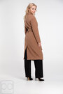 Пальто класичне приталене з поясом ANGL колір кемел купити Чоп 2