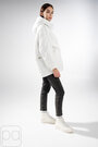 Куртка оверсайз з капюшоном RUFUETE білий колір купити Запоріжжя 5