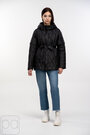Куртка трансформер стеганная SNOW-OWL черный цвет купить Винница 02