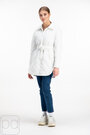 Куртка рубашка стеганная DITA цвет белый купить Львов 03
