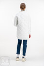 Куртка рубашка стеганная DITA цвет белый купить Львов 05