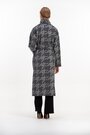 Стильное пальто с поясом VALENTIR цвет серый купить Луцк 7