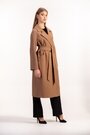 Кашемировое пальто длинное LORETTA цвет сафари купить Стрый 6