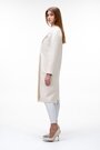 Приталене пальто класичне ALISA колір молочний купити Вінниця 2
