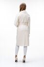 Приталене пальто класичне ALISA колір молочний купити Вінниця 7