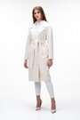 Приталене пальто класичне ALISA колір молочний купити Вінниця 8