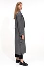Пальто длинное шерстяное VAM цвет серый купить Одесса 3