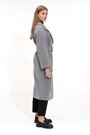 Элегантное пальто на запах ALBANTO цвет серый купить Кропивницкий 4