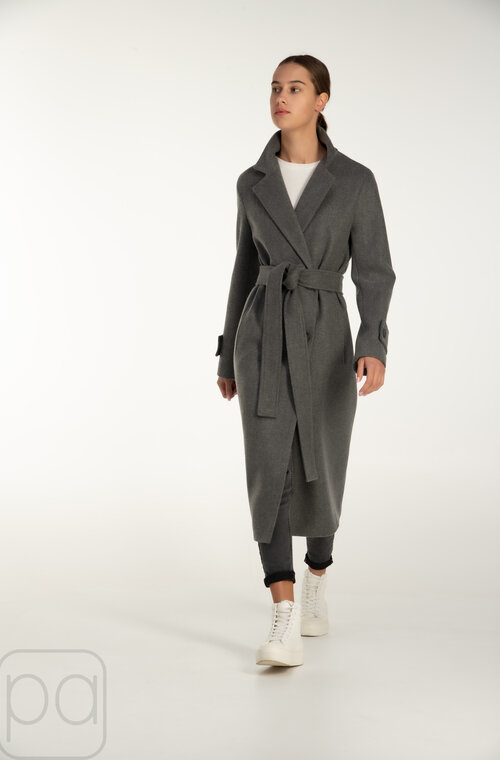 Пальто женское ELVI серый цвет купить Украина 3