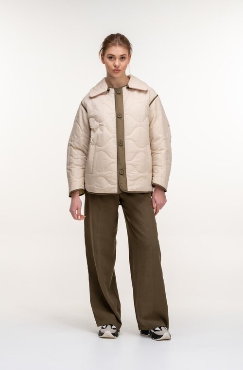 Двостороння куртка з накладними кишенями TORRIS колір лайм купити Хуст 6