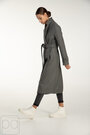 Пальто женское ELVI серый цвет купить Украина 5