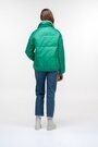 Весенняя куртка короткая PANGMILLION цвет зеленый купить Киев 2