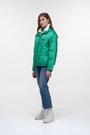 Весенняя куртка короткая PANGMILLION цвет зеленый купить Киев 4